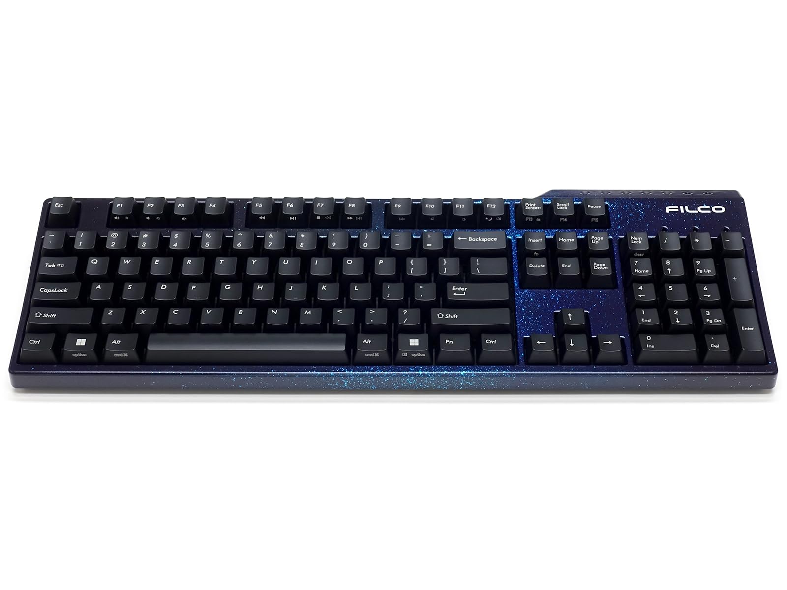 Amazon | FILCO Majestouch Convertible 3 漆銀河青モデル 茶軸 フル